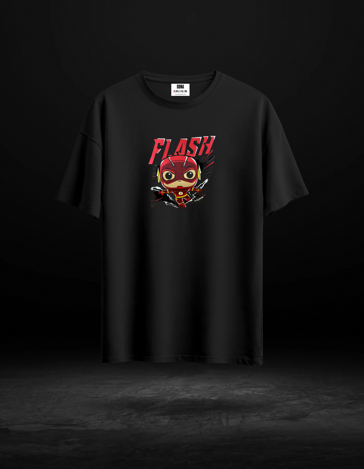 Flash Baskılı Tişört – DC Comics