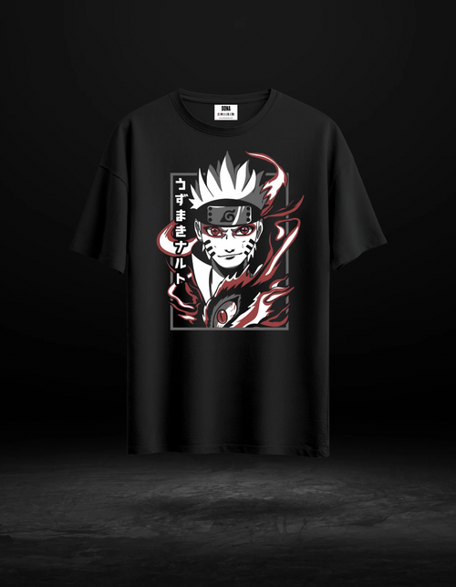 Naruto Anime Baskılı Unisex Tişört