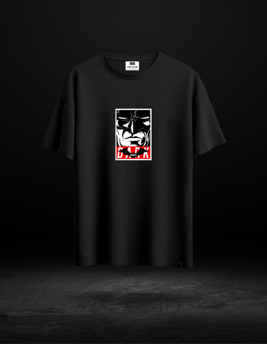 Batman Baskılı Oversize Tişört