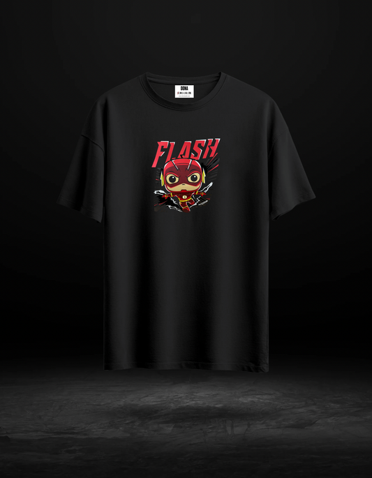 Flash Baskılı Tişört – DC Comics